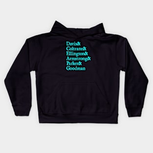 Helvetica Jazz Kids Hoodie